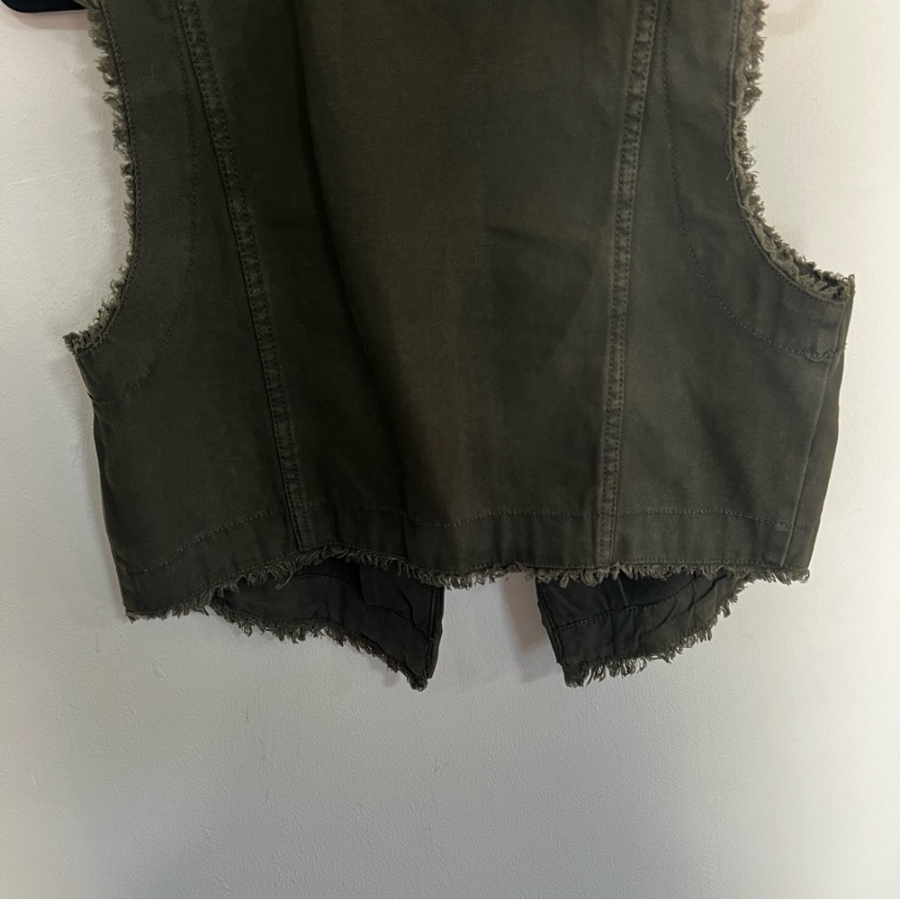 We the Free Charlie Military Style Denim Vest - Picture 10 of 13